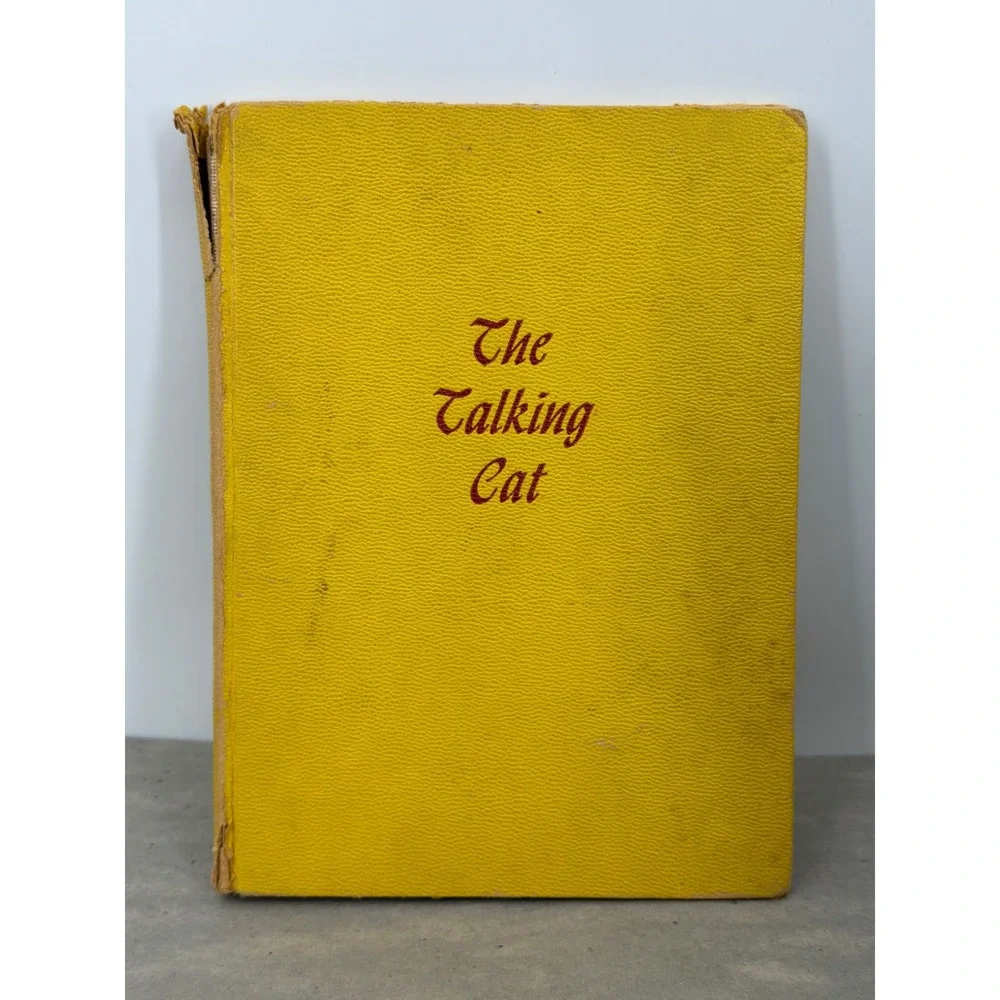 The Talking Cat Natalie Savage Carlson 1955 Weekly Reader Childrens Book‎ Club